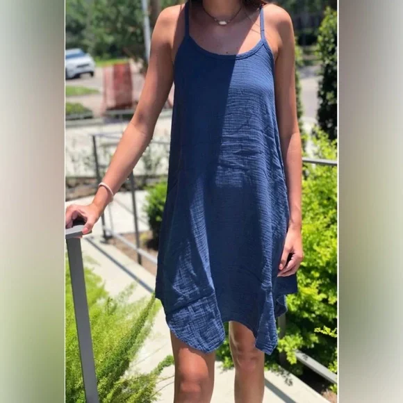 bobi | Dresses | New Bobi Handkerchief Hem Dress In Coast S | Poshmark